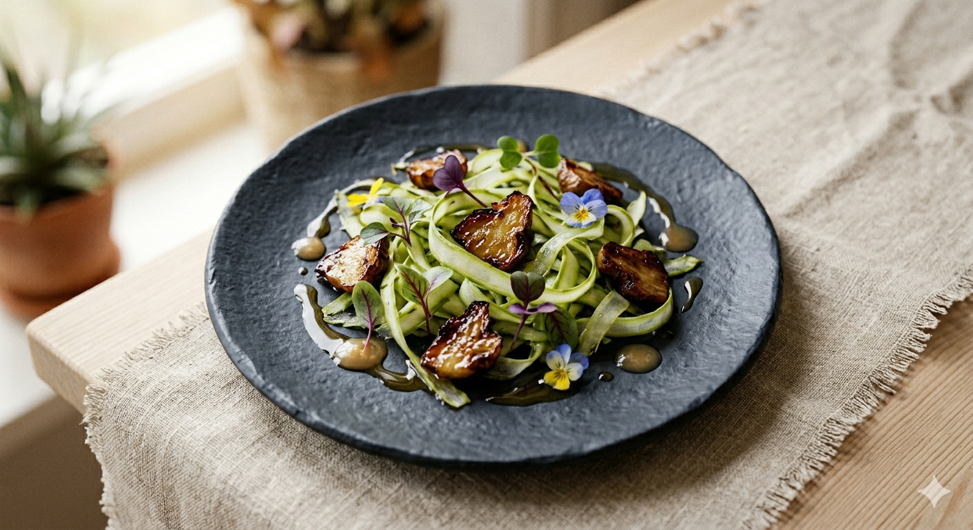 Salade Prébiotique d'Asperges & Topinambours