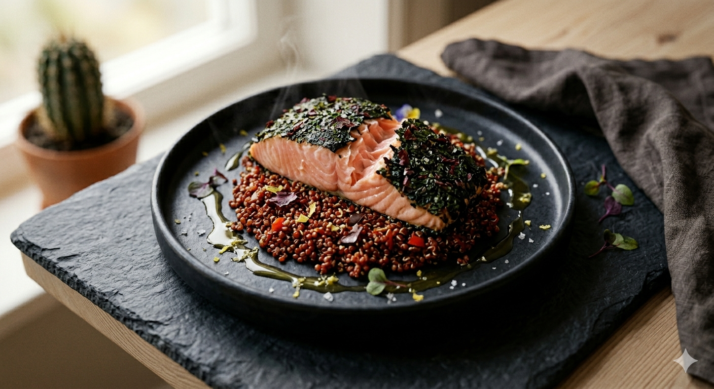 🐟 Saumon Sauvage & Croûte de Nori